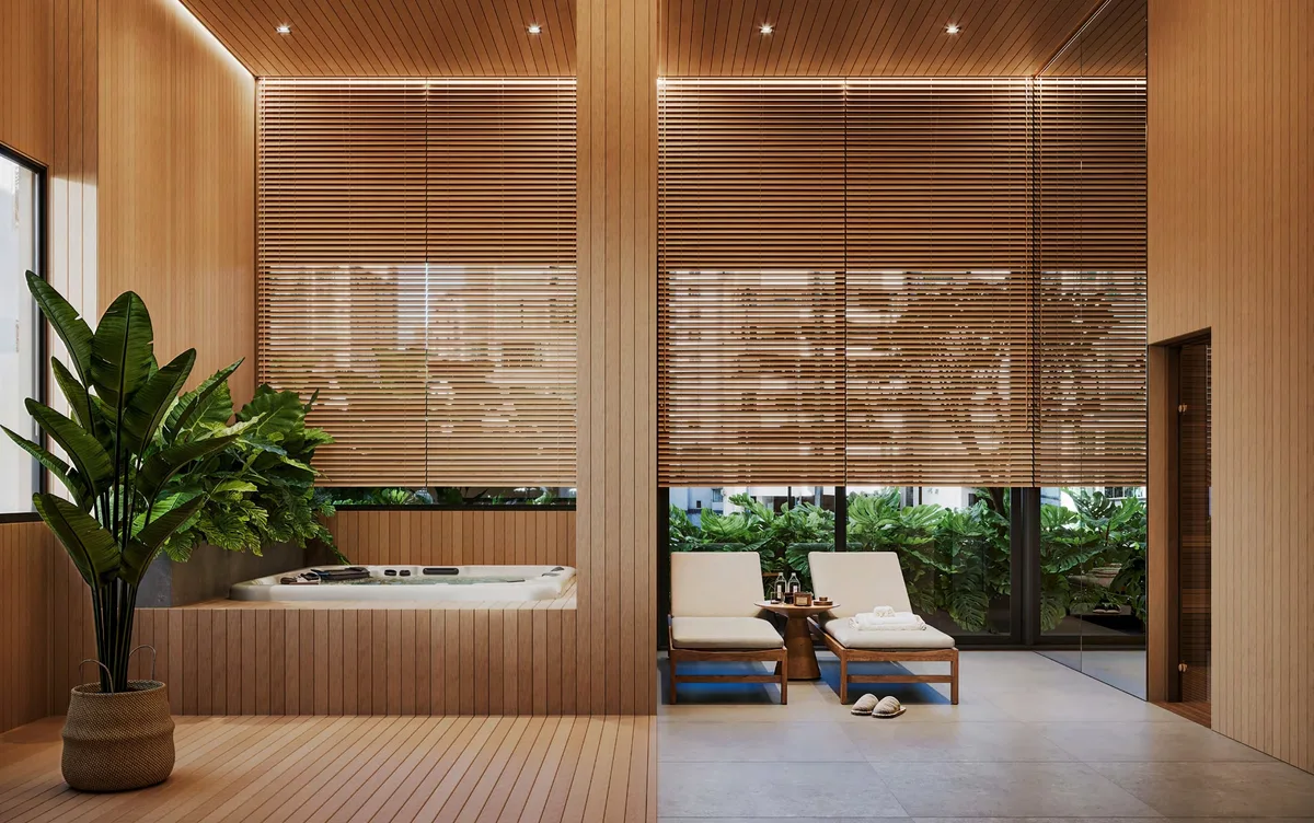 SPA com hidromassagem do Edifício Clarté