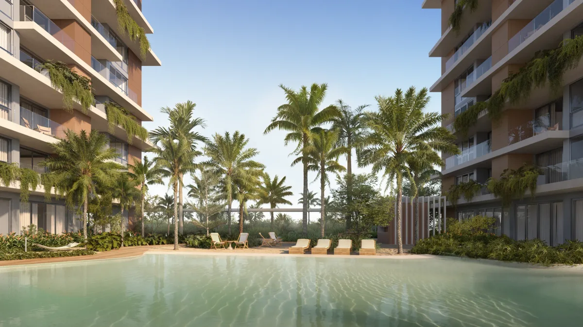 Spa externo do Isla Residencial Clube