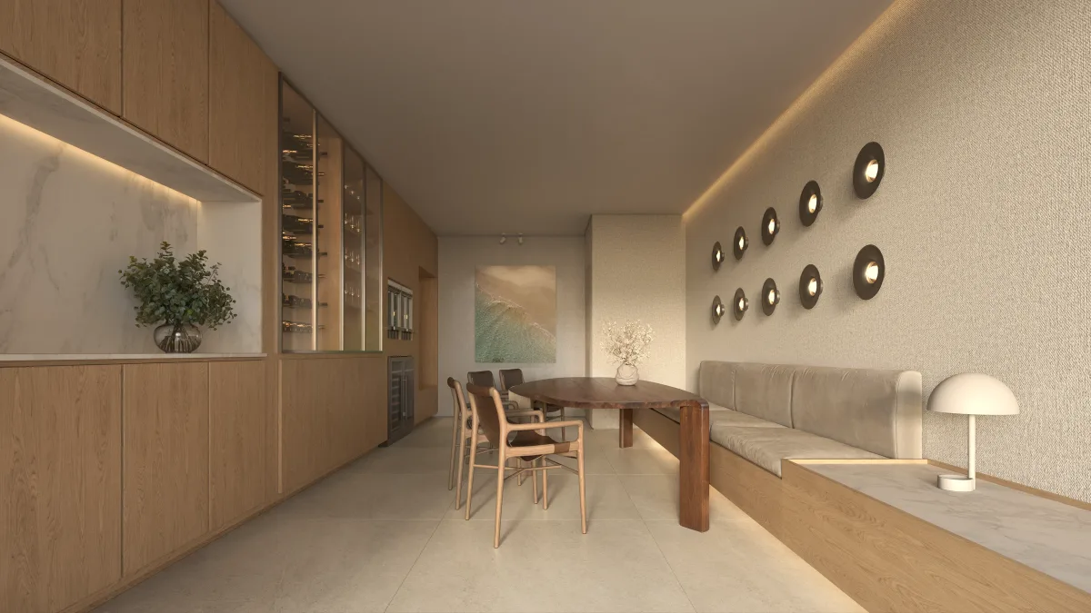 Wine bar do Isla Residencial Clube